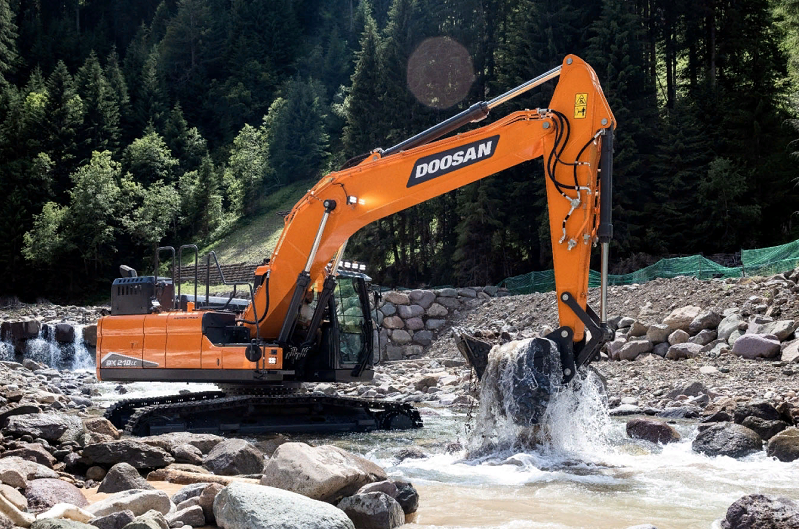 экскаваторы Doosan для аренды спецтехники